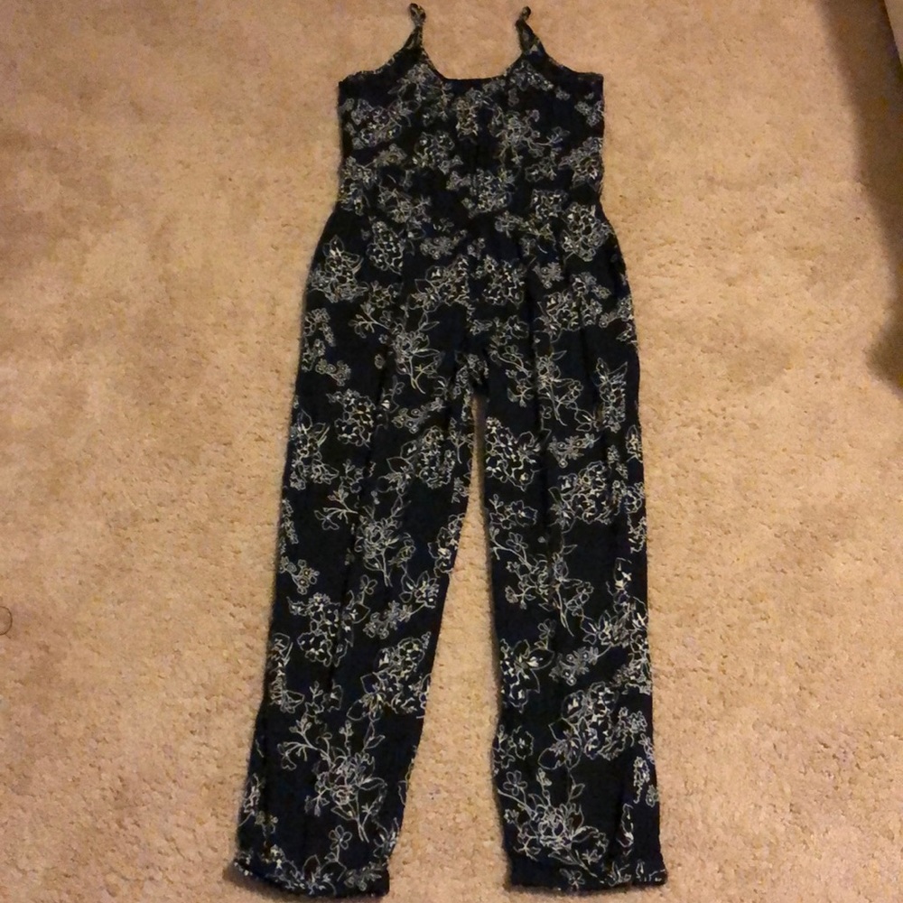 American eagle flowered romper